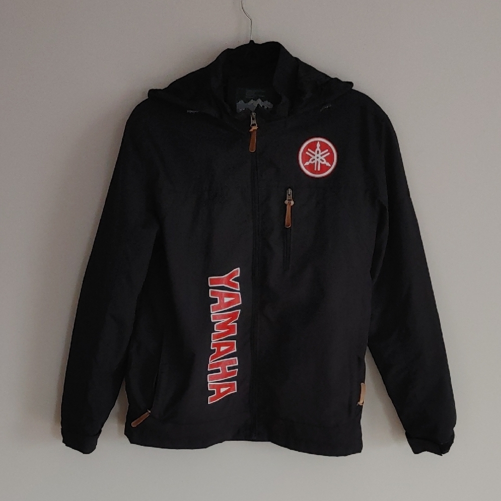 Outdoors Yamaha Lightweight Black Jacket